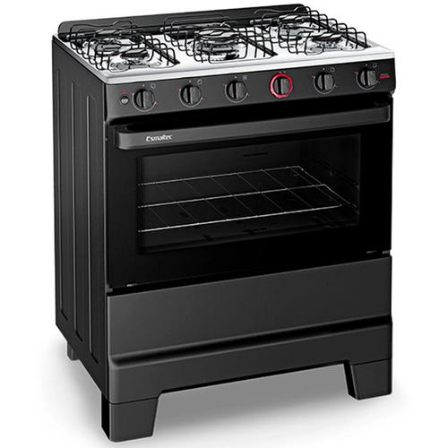 Fogão Esmaltec 5 Bocas Ideal Super com Acendimento Automático