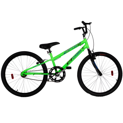 Bicicleta Masculina Aro 24 Cairu MTB Red Flash Boy 316691