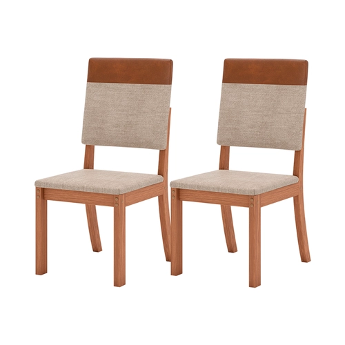 Conjunto de 2 Cadeiras Henn Milla Plus S38-535