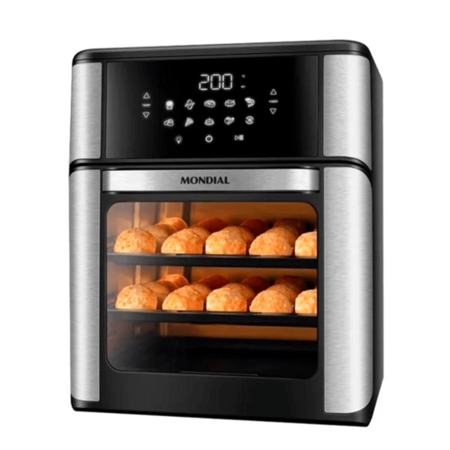 Fritadeira Elétrica Sem Óleo Air Fryer Forno Mondial Oven Afon 12L