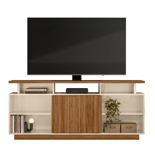 Bancada Mobler Salvador com Rodízio para TVs até 65''