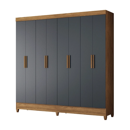 Guarda-Roupa Casal Moval Marajó 8 Portas 2 Gavetas