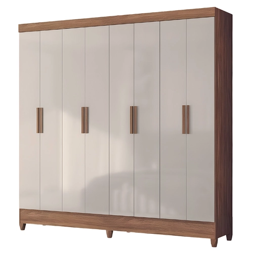 Guarda-Roupa Casal Moval Marajó 8 Portas 2 Gavetas
