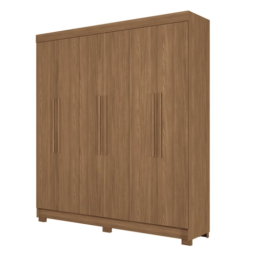 Guarda-Roupa Casal Santos Andirá Toledo 6 Portas 2 Gavetas