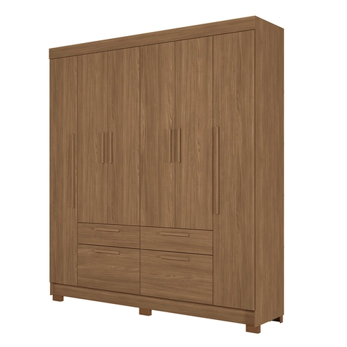 Guarda-Roupa Casal Santos Andirá Guarapuava 6 Portas 4 Gavetas