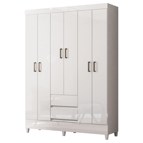 Guarda-Roupa Casal Santos Andirá Fit 6 Portas 2 Gavetas
