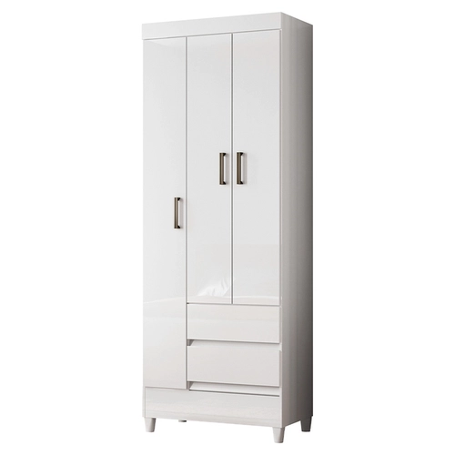 Guarda-Roupa Solteiro Santos Andirá Fit 3 Portas 2 Gavetas