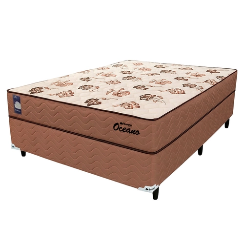 Cama Box Casal Bonno Oceano Molas Ensacadas 138x188x66