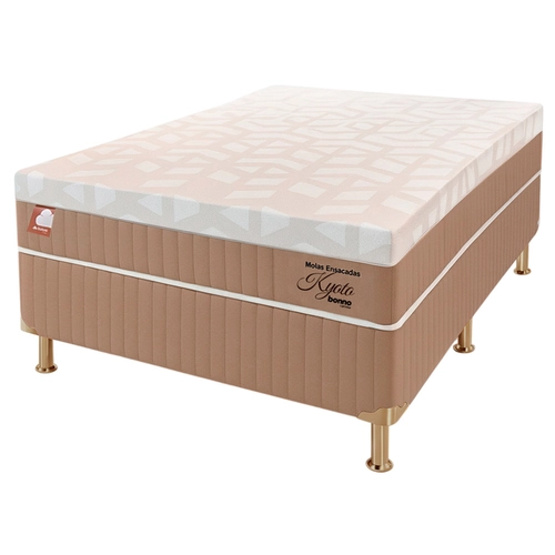 Cama Box Casal Bonno Kyoto Molas Ensacadas 138X188X69