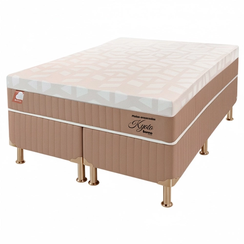 Cama Box Queen Bonno Kyoto Molas Ensacadas 158X198X69
