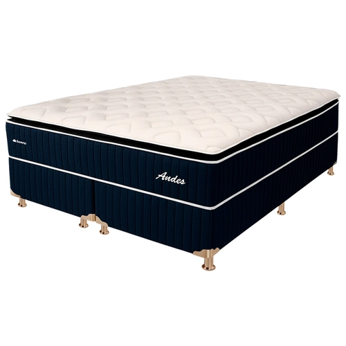 Cama Box King Bonno Andes New Molas Ensacadas 193X203X75