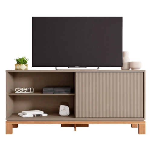 Bancada Caemmun Mondrian com 1 Porta para TVs até 45''