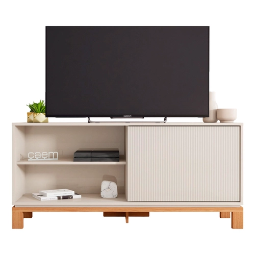 Bancada Caemmun Mondrian com 1 Porta para TVs até 45''