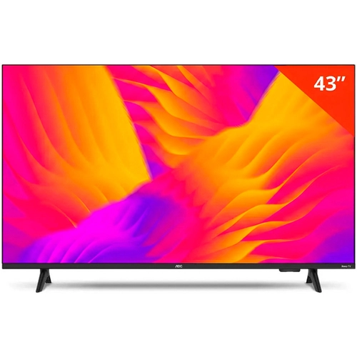 Smart TV AOC 43'' Full HD Wi-Fi Roku TV 43S5155/78G