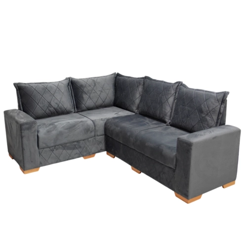 Sofá Mariana Viena 2 e 3 Lugares de Canto