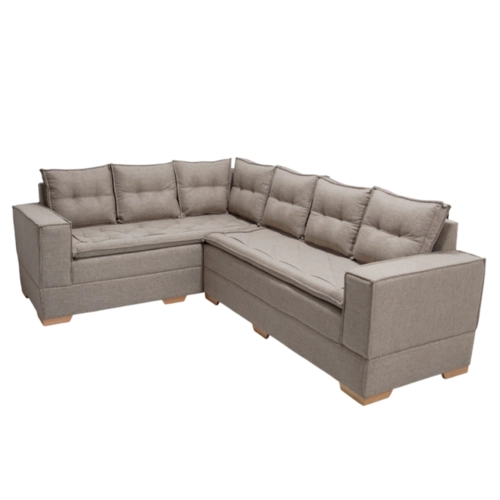 Sofá Mariana América 3 e 4 Lugares de Canto