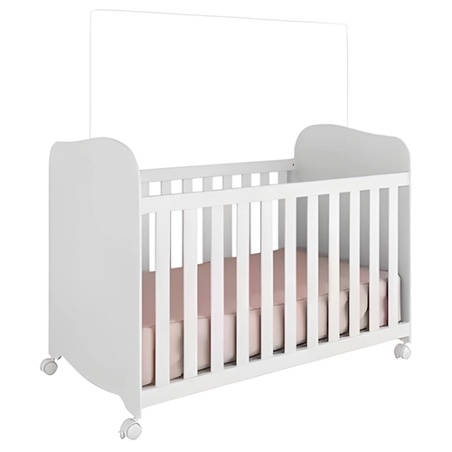 Berço Infantil Americano Móveis Peroba Uli 100% MDF