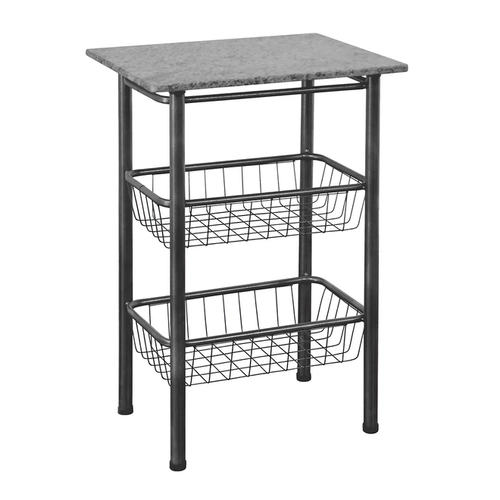 Fruteira Thais Móveis para Micro-ondas com Tampo em Granito