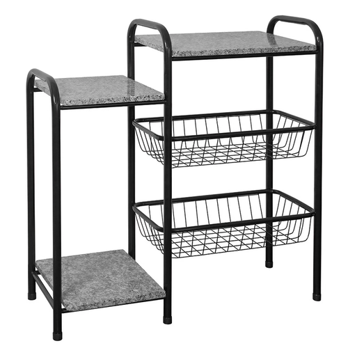 Fruteira Thais Móveis Mix 3017 com Tampos em Granito