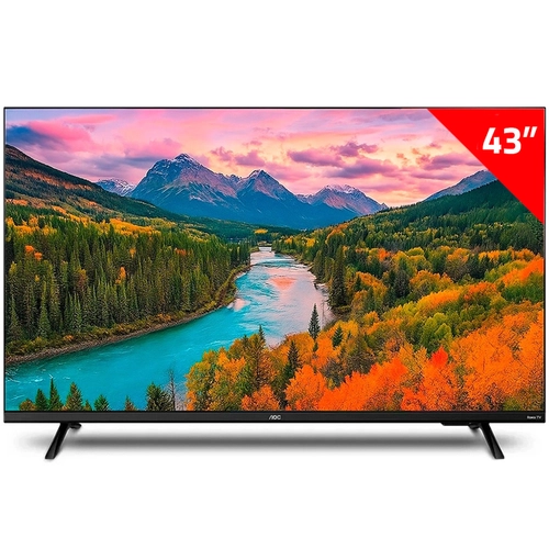 Smart TV AOC 43'' Full HD com Roku TV 43S5135/78g