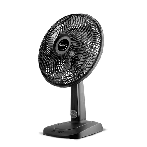 Ventilador de Mesa Mallory 30cm Turbo Compact 6 Pás 3 Velocidades