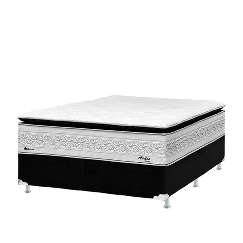 Cama Box Casal Bonno Andes New Molas Ensacadas 138x188x75cm