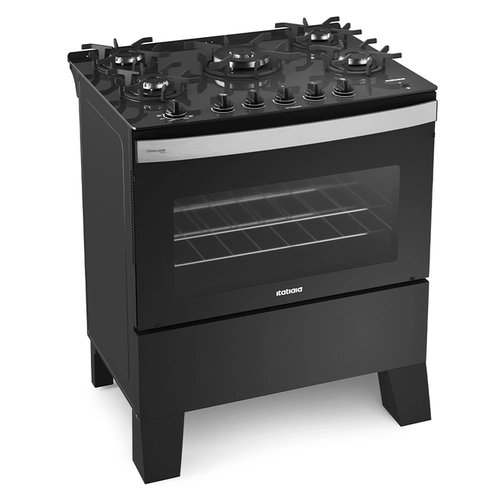 Fogão Itatiaia 5 Bocas Itaglass Plus Acendimento Automático