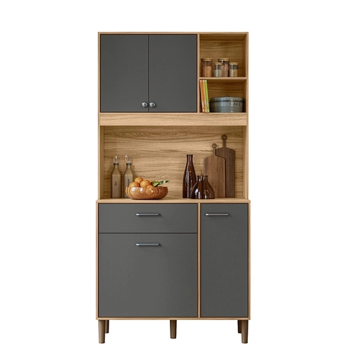 Armário de Cozinha Compacta Nicioli Erva Doce 4 Portas 1 Gaveta