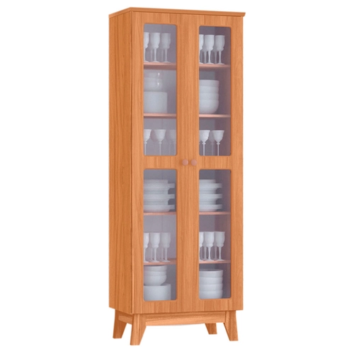 Cristaleira Tuboarte Maya 2 Portas de Vidro 49946