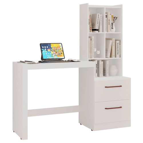 Escrivaninha Silvana Tuboarte 2 Gavetas 5 Nichos 51147