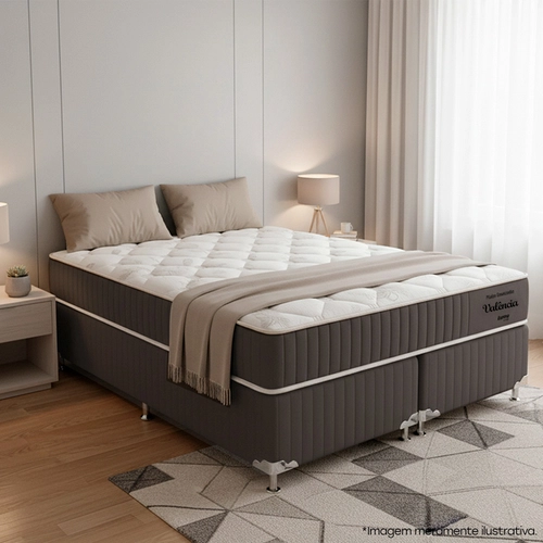 Cama Box King Bonno Valência Molas Ensacadas 193X203X71