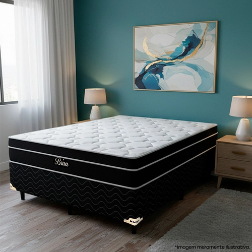 Cama Box Casal Bonno Brisa 138x188x66cm