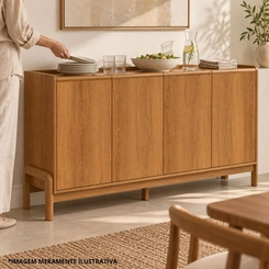 Buffet Lukaliam Elegance 4 Portas