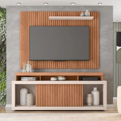 Rack Caemmun Life com Painel para TV 65 Polegadas