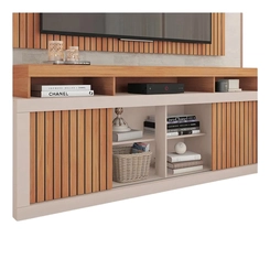 Rack Caemmun Life com Painel para TV 65 Polegadas