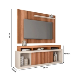 Rack Caemmun Life com Painel para TV 65 Polegadas
