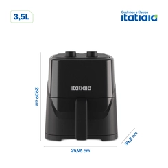 Fritadeira Elétrica Air Fryer Itatiaia 3,5L AFITA2035A
