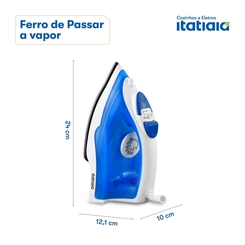 Ferro a Vapor Itatiaia com Base Antiaderente