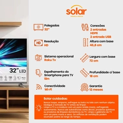 Smart TV Philco Roku 32" HD 99323118