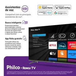 Smart TV Philco Roku 43" Full HD com HDR10 99433044