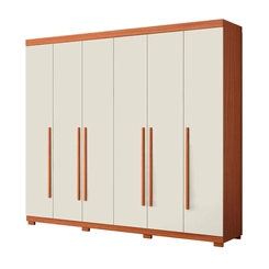 Guarda-Roupa Casal Aramóveis Canadá 6 Portas 8 Gavetas
