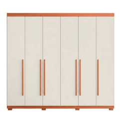 Guarda-Roupa Casal Aramóveis Canadá 6 Portas 8 Gavetas