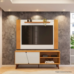Rack e Painel DJ Móveis Mark para TV até 65"