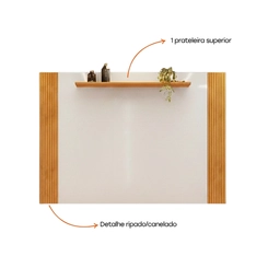 Rack e Painel DJ Móveis Mark para TV até 65"