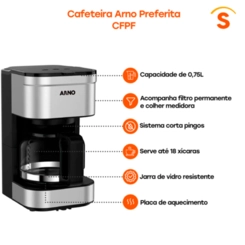 Kit Cozinha Arno 4 em 1: Batedeira, Cafeteira, Mini Processador e Liquidificador