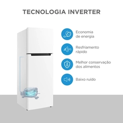 Geladeira Midea Cycle Defrost Duplex 410L MD-RT554EVF012