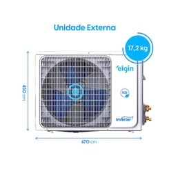 Ar Condicionado Elgin Split Inverter 9.000 BTUs