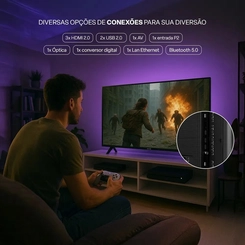 TV 50 Polegadas Toshiba 4K UHD VIDAA TB029M
