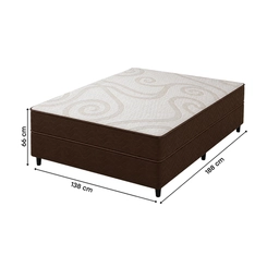Cama Casal Topázio Macro Molas Ensacadas