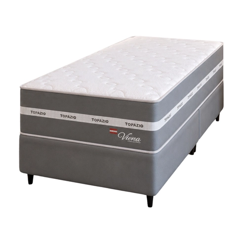 Cama Box Solteiro Viena Topázio